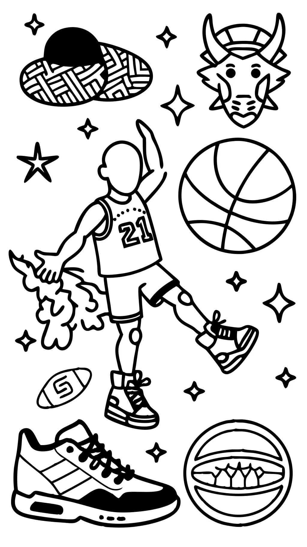 jordan coloring pages